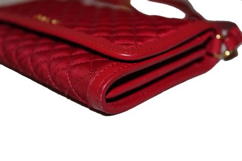 prada quilted nylon wallet|prada outlet wallet.